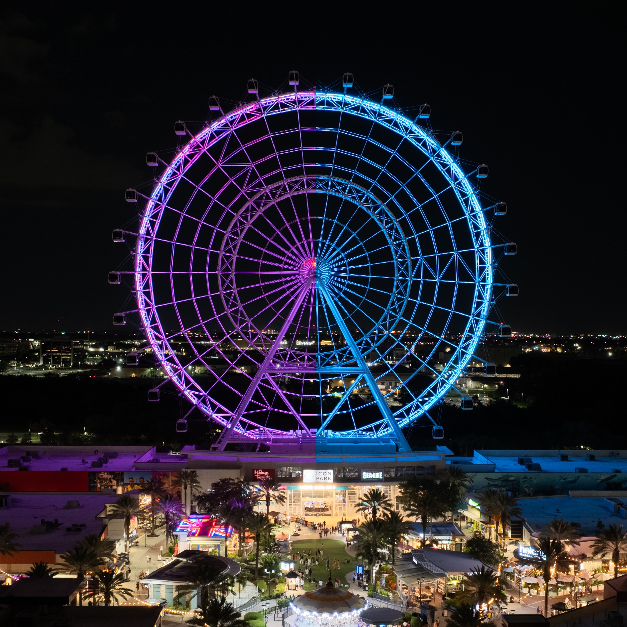 Gender Reveal At The Orlando Eye Square